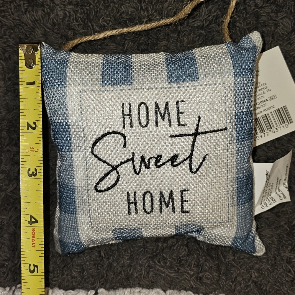 Home Sweet Home Hanging Accent Pillow